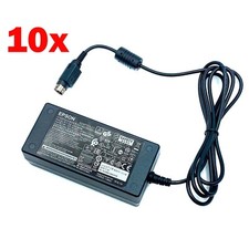 Lot of 10 - Epson 24V 1.5A 3 PIN AC Adapter for TM-T88 TM-T88II Printer no Cord picture