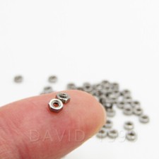 M1 M1.2 M1.4 M1.6 Small Hex Nut 304 Stainless Steel Micro Mini Hexagon Nut D934 picture