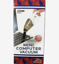 Mini Computer Vacuum The Original Workshop USB Enabled Brush Attachment picture