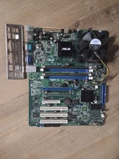 ASUS P5BV-C Server Motherboard Combo w/ Core 2 Duo, 2GB RAM& I/O Shield - TESTED picture