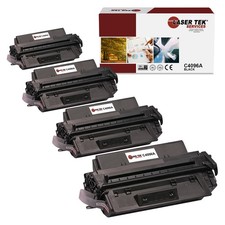 4Pk LTS 96A C4096A Black Compatible for HP LaserJet 2000 2100 Toner Cartridge picture