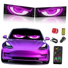 Devil Eyes Light for Cars (2-Pack) – 15''x4'' Dual LED Eyes for 15x4 Inch-2PCS picture