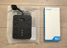 [OPEN BOX DEAL] 12-in-1 Power Strip PLUS Anker USB-C Cable 6 ft 2-Pack 60W picture