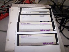 Micriosoft QuickC Version 2.0 Software  for PC - 1987,88 picture