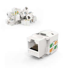 Cat6 Keystone Jack RJ45 Keystone Jack, 20-Pack Keystone Cat6 Modu picture