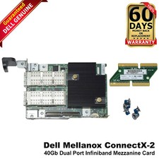 New Dell CloudEdge C6220 Mellanox ConnectX-2 Dual-Port 40GBs QDR Network Card picture