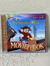 An American Tail Animated Movie Book (PC, 1998) By Sound Source Computer Game picture