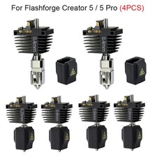 4PCS Hotend Kit Hardened Steel Nozzle 0.25-0.8mm For Flashforge Creator 5/5 Pro picture