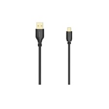 Hama USB 2.0 Cable USB-A to Mini-USB-B Male 0.75 m Black picture