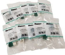 10 Panduit CJ688TGGR Modular Ethernet Conn. Jack 8p8c RJ45 Unshielded CAT6 NEW picture