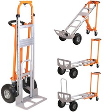 Aluminum Convertible Hand Truck, 3 in 1 Folding Dolly 1000 LBS Capacity Heavy... picture