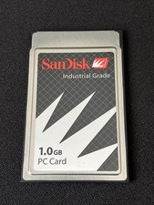 SANDISK  INDUSTRIAL GRADE   1GB PC  CARD SDP3BI-1024-101-80 picture