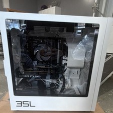 OMEN 35L White Gaming Desktop Tower GeForce RTX 5060 USB Ethernet picture