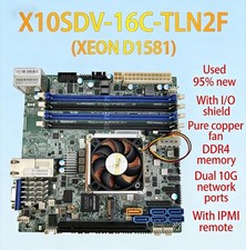 Supermicro X10SDV-16C-TLN2F server ITX Motherboard XEON D1581 dual 10 Gigabit picture
