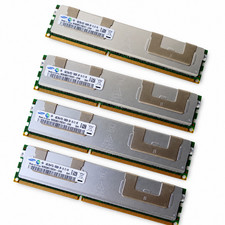 Samsung 16GB Kit 4x4GB DDR3 ECC Registered PC3-10600R 1333MHz M393B5170EH1-CH9 picture