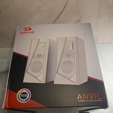 Redragon GS520 Anvil RGB LED Stereo Gaming Speakers, USB + 3.5mm picture