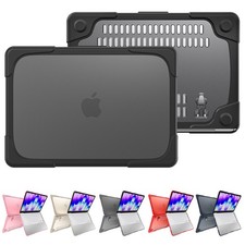 Shockproof Hard Shell Stand Case Cover for MacBook Neo 13