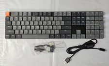 Keychron K5 V2 QMK Wireless Mechanical Keyboard Red Switch K5X-A1 Low Profile picture