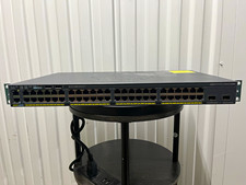 Cisco Catalyst WS-2960X-48 TD-L 48-Port Gigabit Managed Switch picture