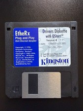 EtheRx Plug and Play ISA Ethernet Adapter Floppy Disk for Kingston KNE-20BT  picture