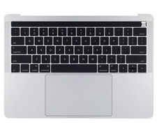 GRADE C OEM Top Case Palmrest + Keyboard + Touchpad MacBook Pro A1706 - Silver picture