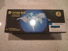 HP 128A CE321 Cyan Cartridge World Premium PH-C-CE321A Toner Cartridge Cyan  picture