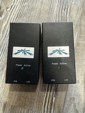 Ubiquiti GP335-240-050 PoE Injector Switching Power Supply 24V 0.5A Lot Of 2 picture