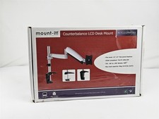 Mount It MI 7C12 Counterbalance LCD Desk Arm Fits 17 32 Monitors Silver picture