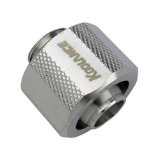 Koolance Compression Fitting for 10mm x 16mm (3/8in x 5/8in), Nickel picture