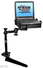 RAM No-Drill Laptop Mount for Ford F250, F350, F450, F550, F650, F750, Excursion picture