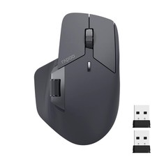 Rapoo MT760 Multi-Device Wireless Mouse 4000 DPI Ergonomic Rechargeable picture