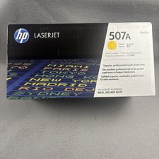 HP 507A Yellow CE402A Print Cartridge OEM Laserjet Sealed Package New picture