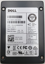 Dell SanDisk SXKLTK 200GB 12Gb/s SAS 2.5in Enterprise SSD P/N: ODKM-200G-5C20. picture