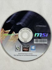 MSI NVIDIA AFTERBURNER Drivers and Utilities DVD Disc G71-VNA1018-N56 picture