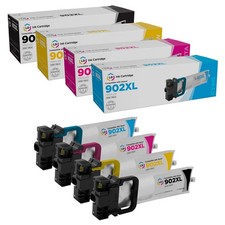 LD Ink Cartridge Replacement for Epson 902XL High Capacity (B, C, M, Y, 4-Pack) picture