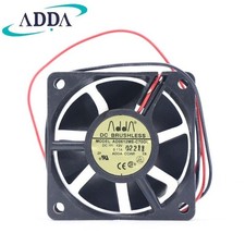 For ADDA AD0612MS-C70GL DC 12V 0.13A 60*60*20mm 2wire Brushless Case Cooling Fan picture