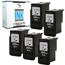 5PK Replacement PG-240XXL Black Ink Cartridge for Canon PIXMA MG4220 MX372 MX392 picture