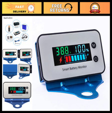 Waterproof Battery Monitor 7-100V for Car, Motorcycle, Golf Cart - Digital Displ picture