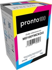 Magicard Pronto100 YMCKO Color Ribbon MD100YMCKO/2 Genuine OEM 300 Prints picture