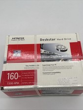 NOS NEW Hitachi Deskstar 160GB Internal Hard Drive HDD HDS722516VLAT80 SEALED picture