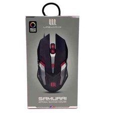 Lifeworks Samurai Optical Gaming Mouse with RGB  Illuminator LED - New Sealed picture