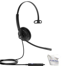 GTW Yealink UH34 Mono Teams Certified Lite Wired Headset (USB-C) with GTW Cloth picture