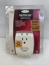 Belkin Mastercube Surge Protector, Model F9H120-CW - Computer, Phone, Fax - NEW picture