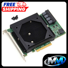 LSI 9300-16i SAS HBA 80/90/92mm Noctua Fan Mount Cooling Shroud Cooler picture