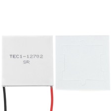 TEC1-12702 Semiconductor Refrigeration Tablets 15.8V 2A 17W Heatsink 40x40mm picture