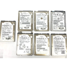 LOT of 7 x Hard Drive Lot Mixed 2.5 SATA Hitachi Tested 750GB 120GB 40GB 160GB picture