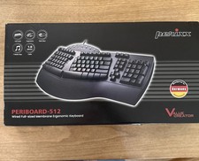 NEW Perixx PERIBOARD-512 Ergonomic Keyboard Wired USB, Black picture