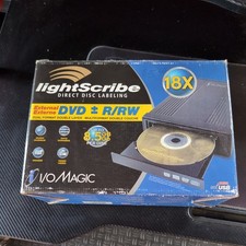 I/O Magic IDVD18DL LightScribe DVD+R/RW 18X DVD Direct Disc LabeL NEW picture