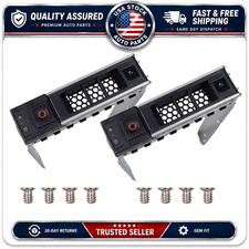2PCS X7K8W 3.5 Inch Hard Drive Tray Caddy for Dell PowerEdge Server Replacement picture