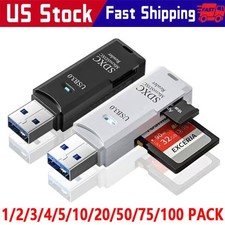 USB3.0 SD Card Reader for PC Micro SD Card to USB Adapter for Camera Memory lot picture